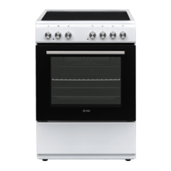 Model: VOX CHT6000W
Vrsta artikla: Samostojeći
Energetski razred: A
Polja za kuvanje: 4 staklokeramičke zone:
145 mm, 1200 W
145 mm, 1200 W
180 mm, 1800 W
180 mm, 1800 W
Fioka: Da
Tip rerne: Električna
Načini grejanja rerne: Defrost funkcija
Fu