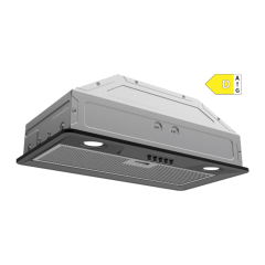 Tip nape Ugradbena
Snaga motora (W) 100
Broj razina protoka zraka 3
Kontrola Mehanička
Osvjetljenje LED
Vrsta filtera Alu 3 sloja
Energetska učinkovitost D
Buka (min/max brzina) (dB) 60/70
Protok zraka (ErP) (m3/h) 281
Promjer odvodnog priključka