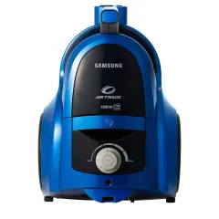 Dvije komore, dvostruko bolje čišćenje.
Samsungov jedinstveni dvokomorni sistem TM razdvaja normalnu komoru za prašinu u dva dijela što omogućuje bolje čišćenje i dugotrajnu snagu. Kada se jakom usisnom snagom vrši cirkulacija čestica kroz ciklonsku zrač