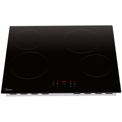 Način ugradnje
Standardna
Boja proizvoda
Crna
Završna obrada ploče
Crno staklo
Broj razina podešenja snage
9
Indikator preostale topline
Da